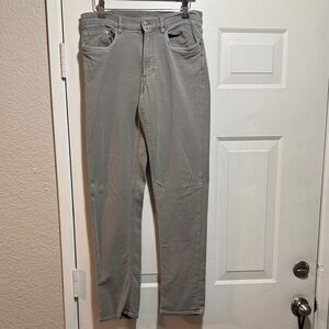 Faherty Terry 5 Pocket Pant. Classic Gray Denim Pants